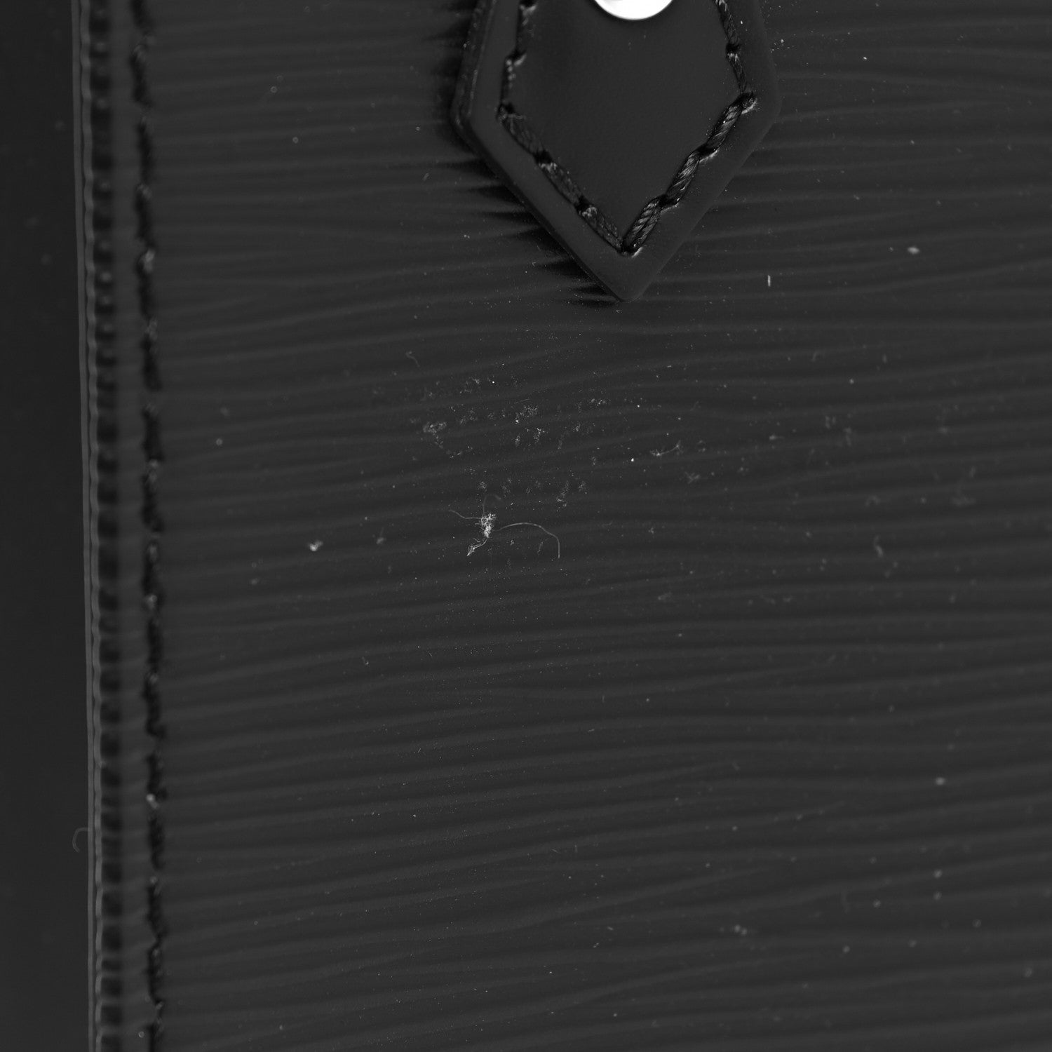 Louis Vuitton Epi Petit Sac Plat Black 10 of 10