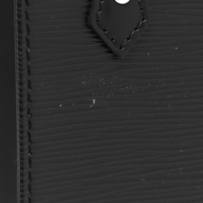 Louis Vuitton Epi Petit Sac Plat Black 10 of 10
