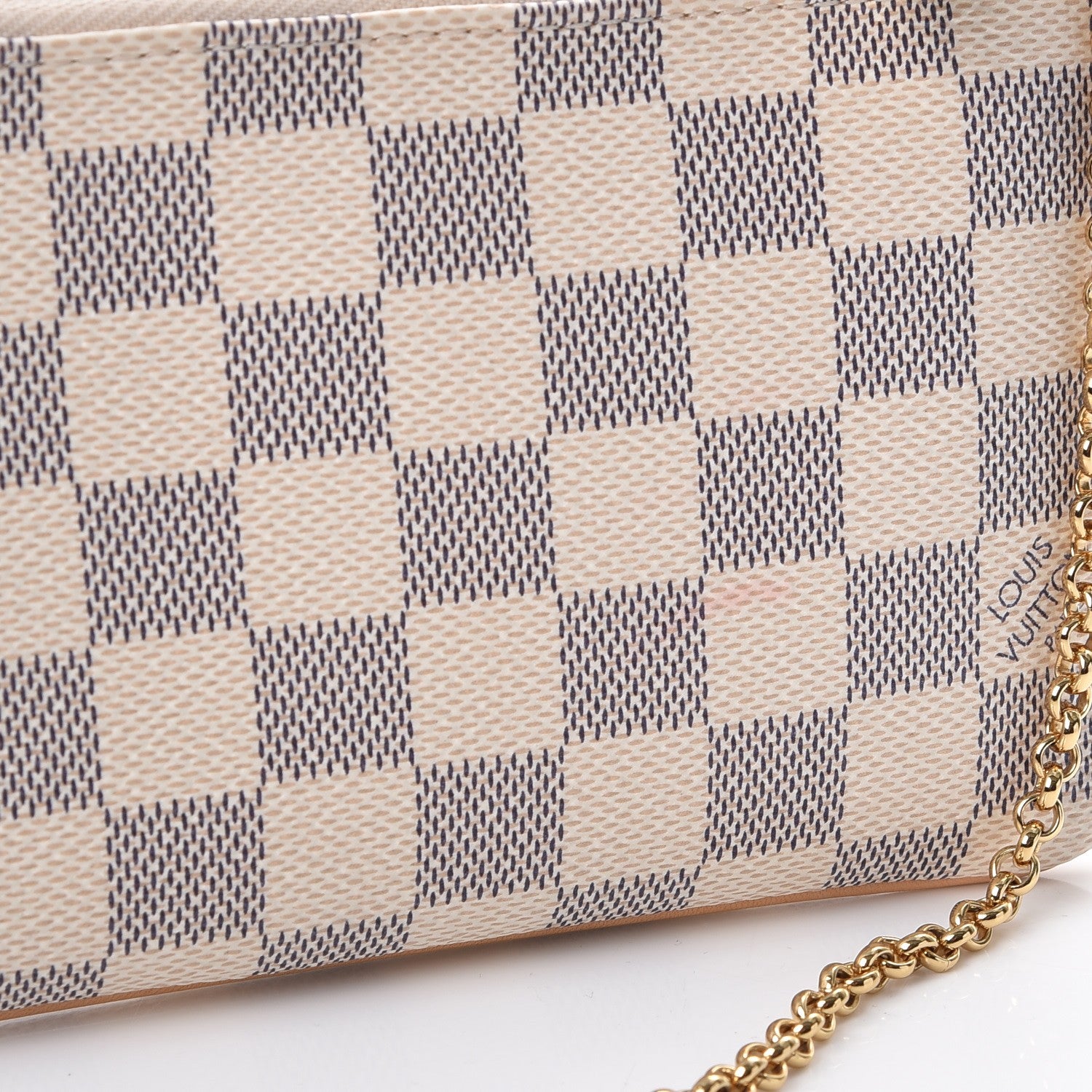 Louis Vuitton Damier Azur Pochette Milla MM 8 of 8