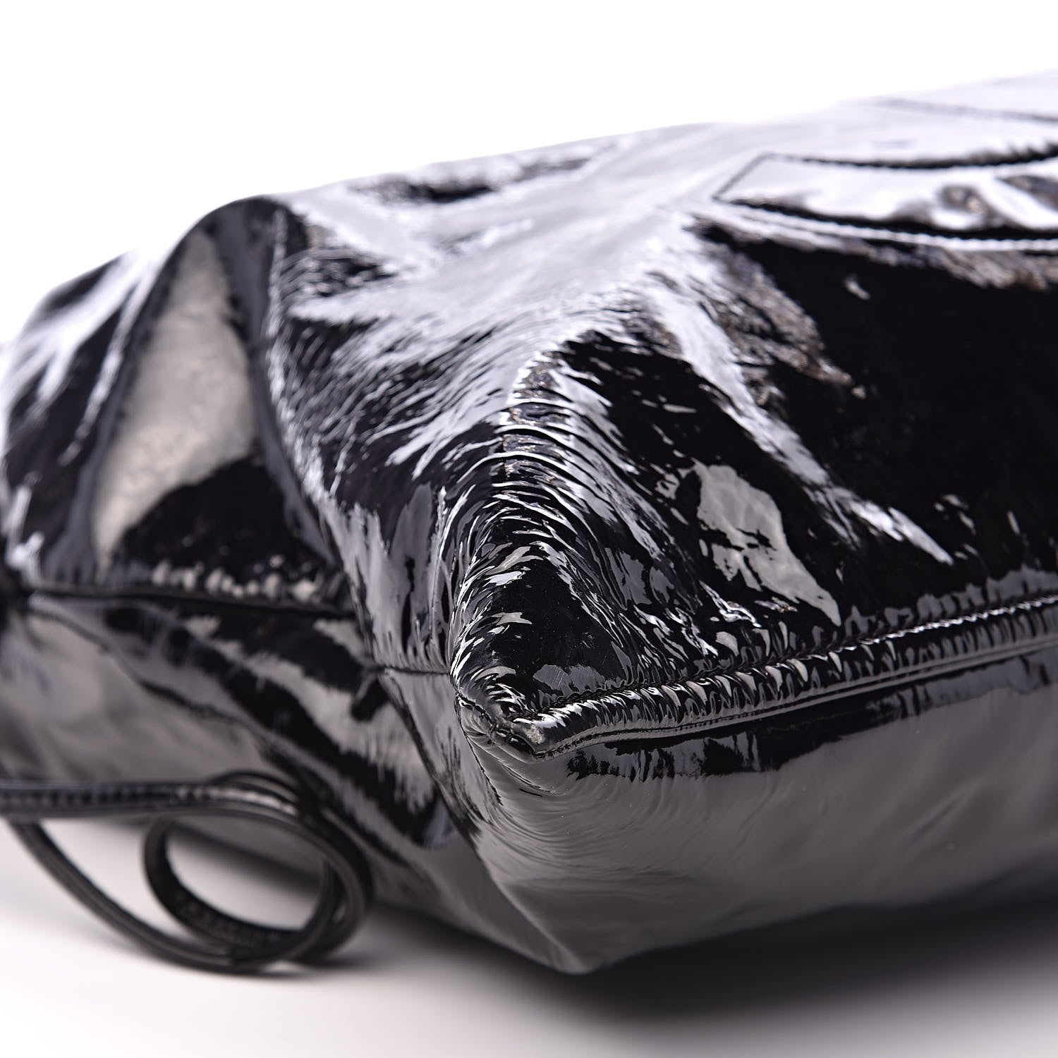 Chanel Patent Bonbons Shopper Tote Black 7 of 18