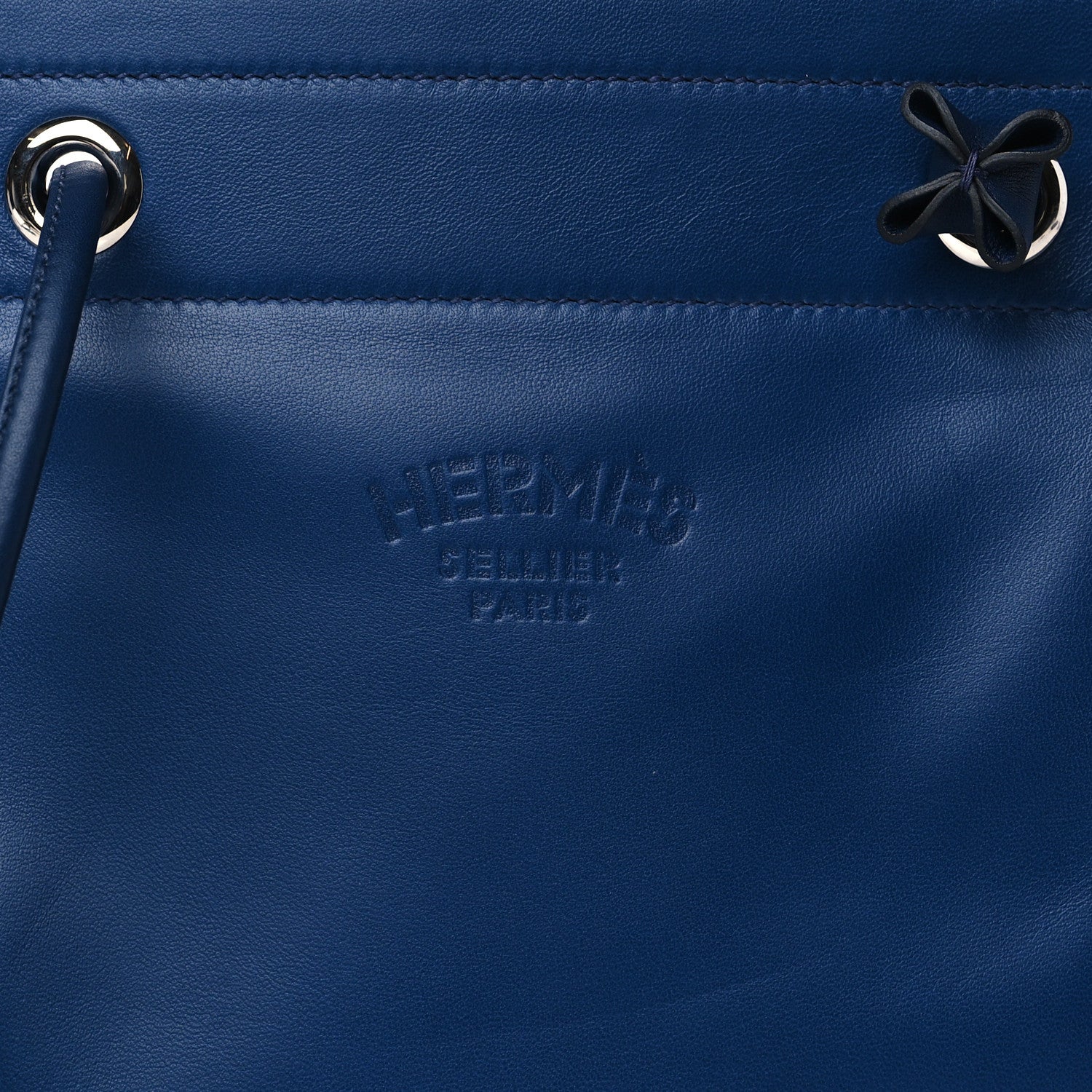 Hermes Milo Lambskin Swift Mini Aline Deep Blue 6 of 9
