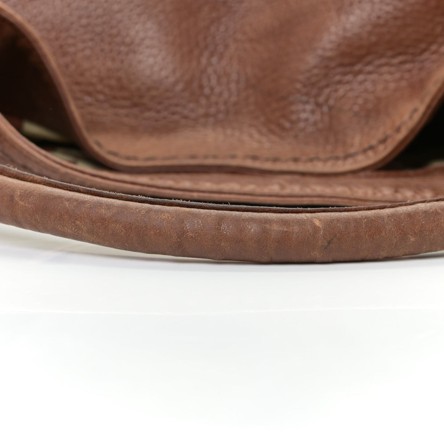 Calfskin Guccissima Trim Large Signoria Hobo Brown