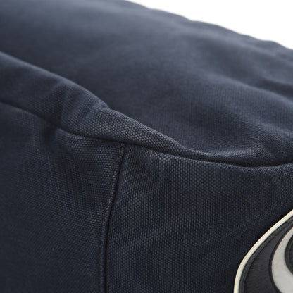 Chanel Canvas Sport Drawstring Hobo Navy Off White 11 of 16