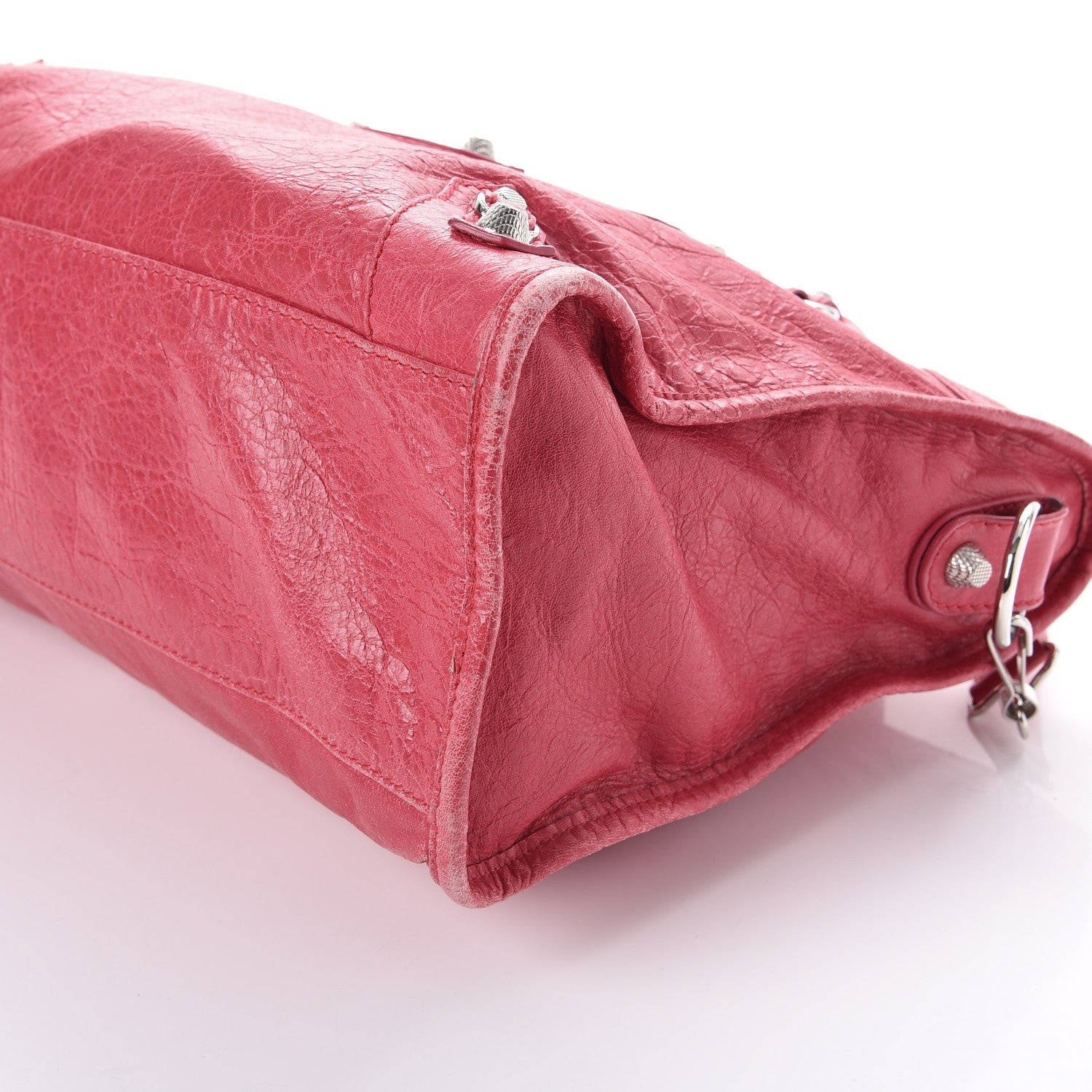 Balenciaga Agneau Giant 12 Silver Hardware City Rose Thulian 14 of 15