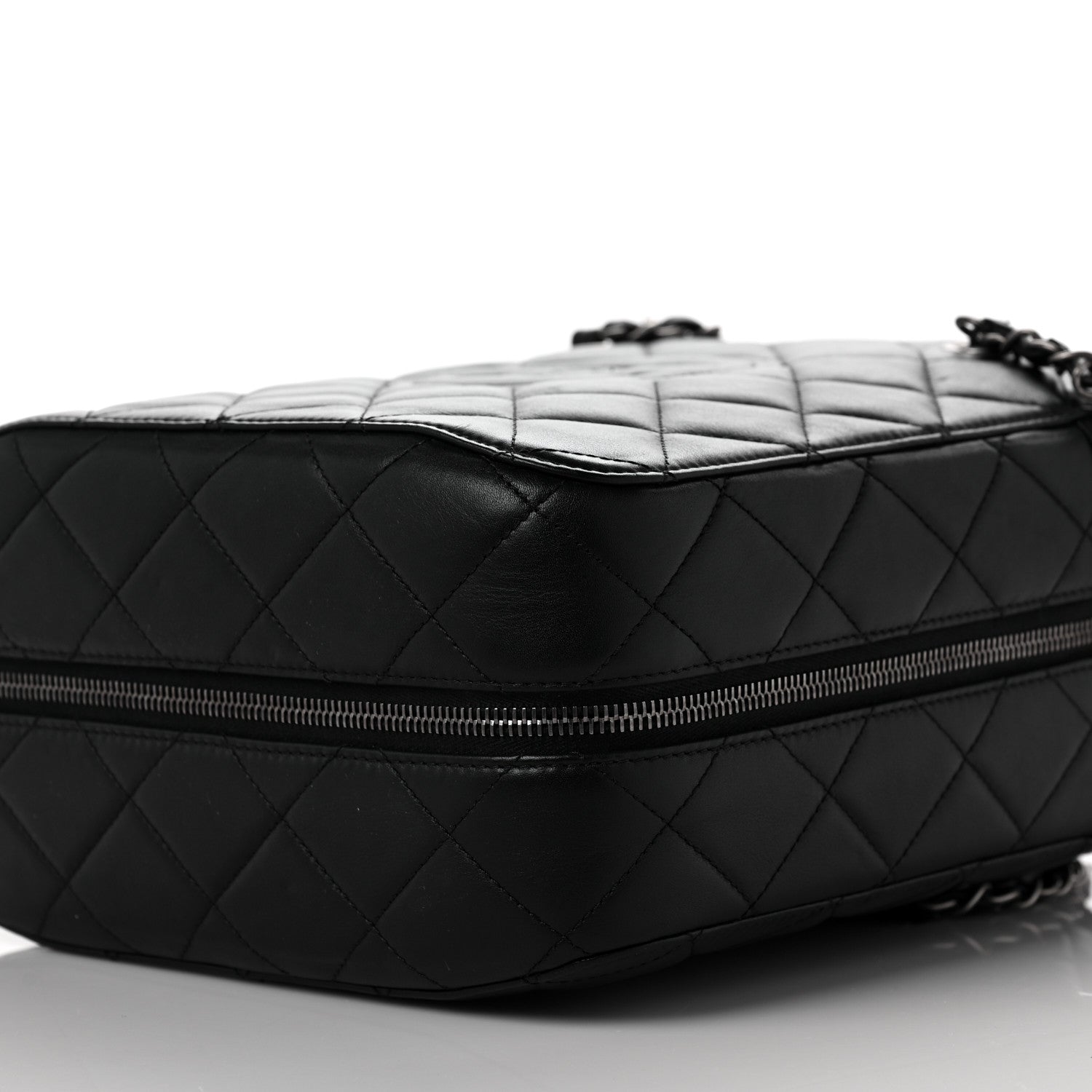 Chanel Lambskin Dubai by Night Gas Tank Bag Black 6 of 11