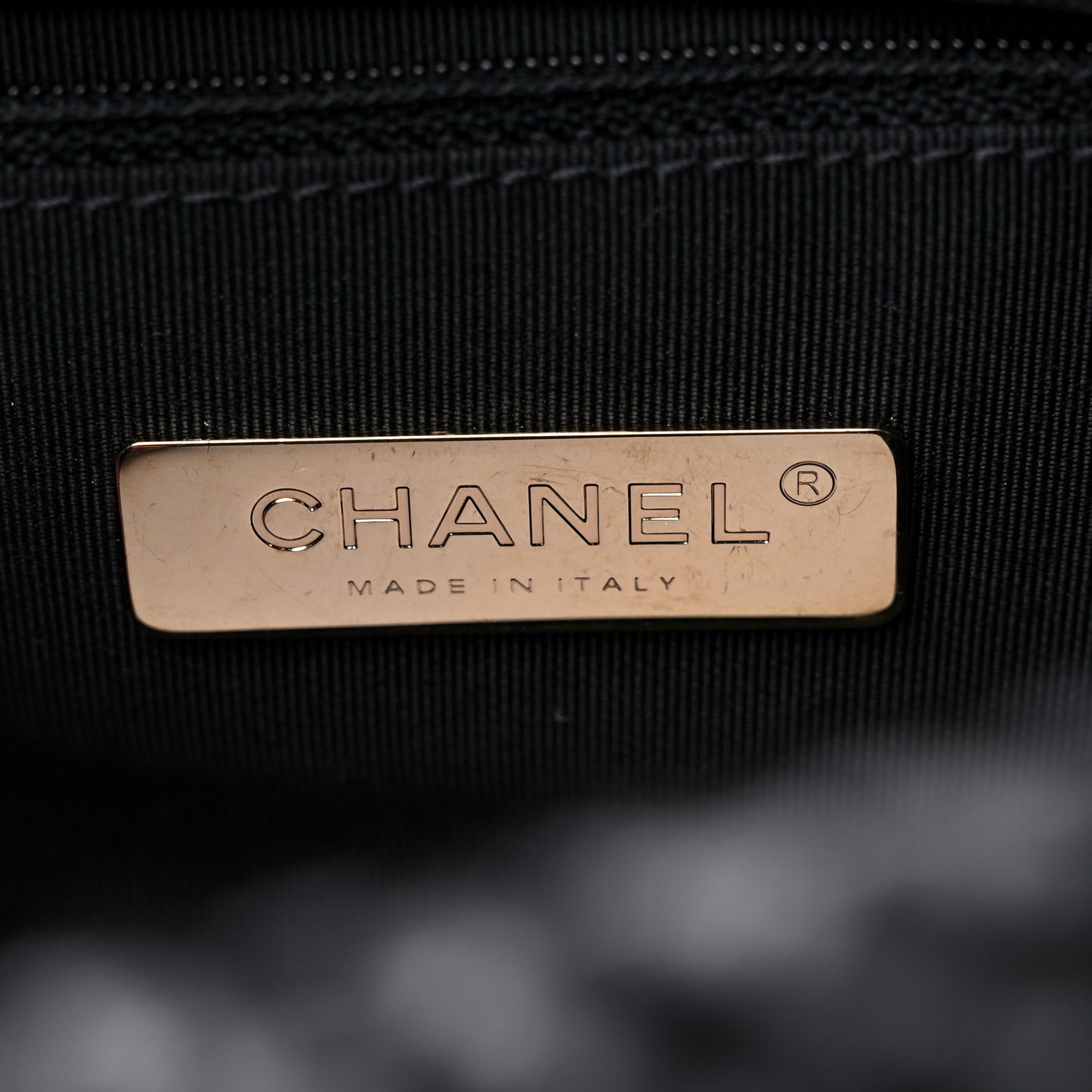 Tweed Quilted Large Chanel 19 Flap Black White