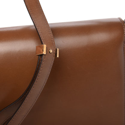 Celine Box Calfskin Medium Classic Box Flap Bag Camel 11 of 14