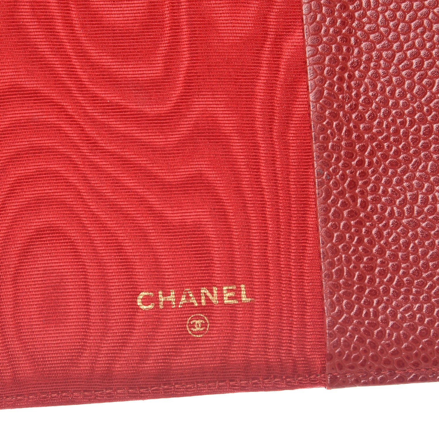 Chanel Caviar CC Timeless Notebook Cover Red 6 of 12