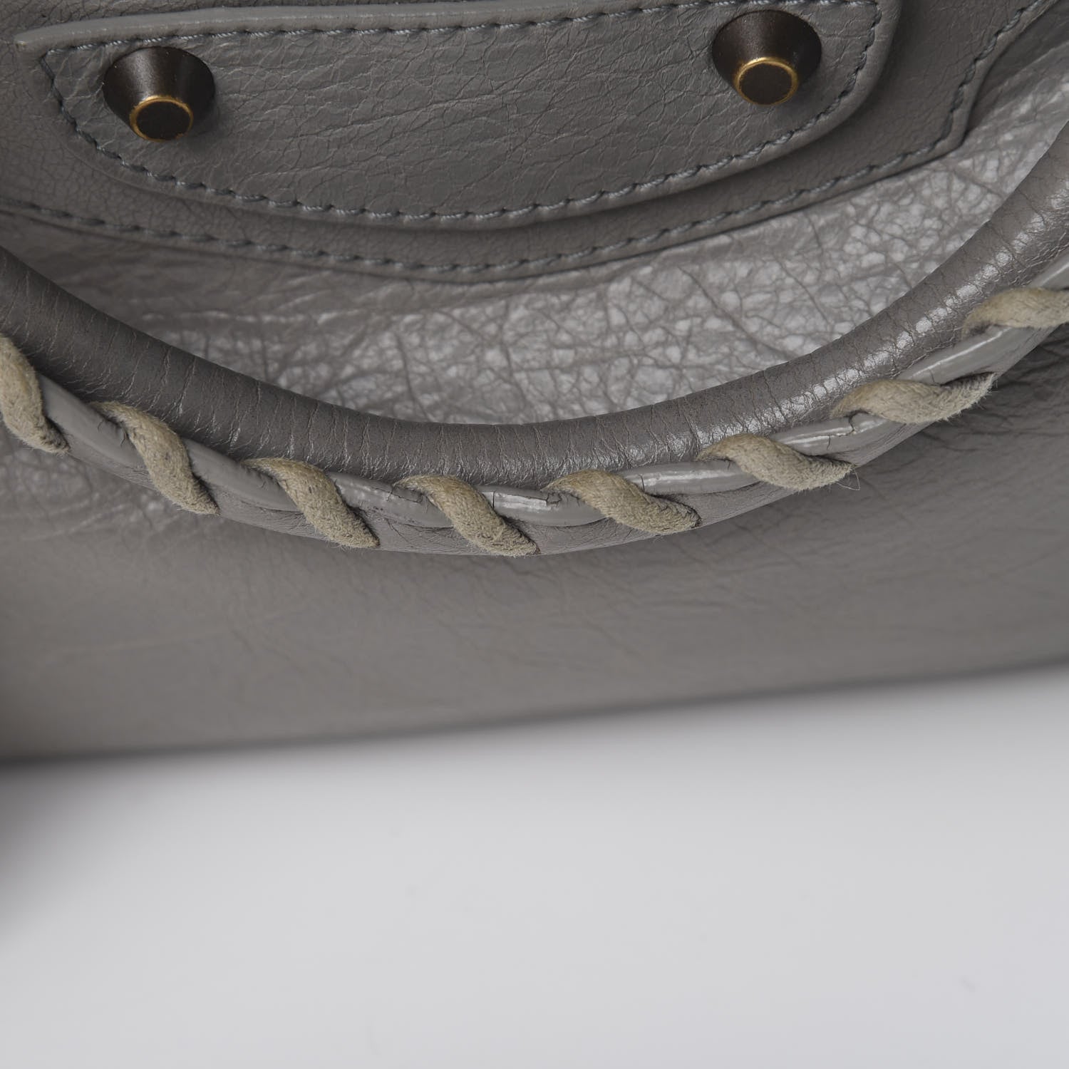 Balenciaga Agneau Classic Hardware Town Gris Pyrite 11 of 15