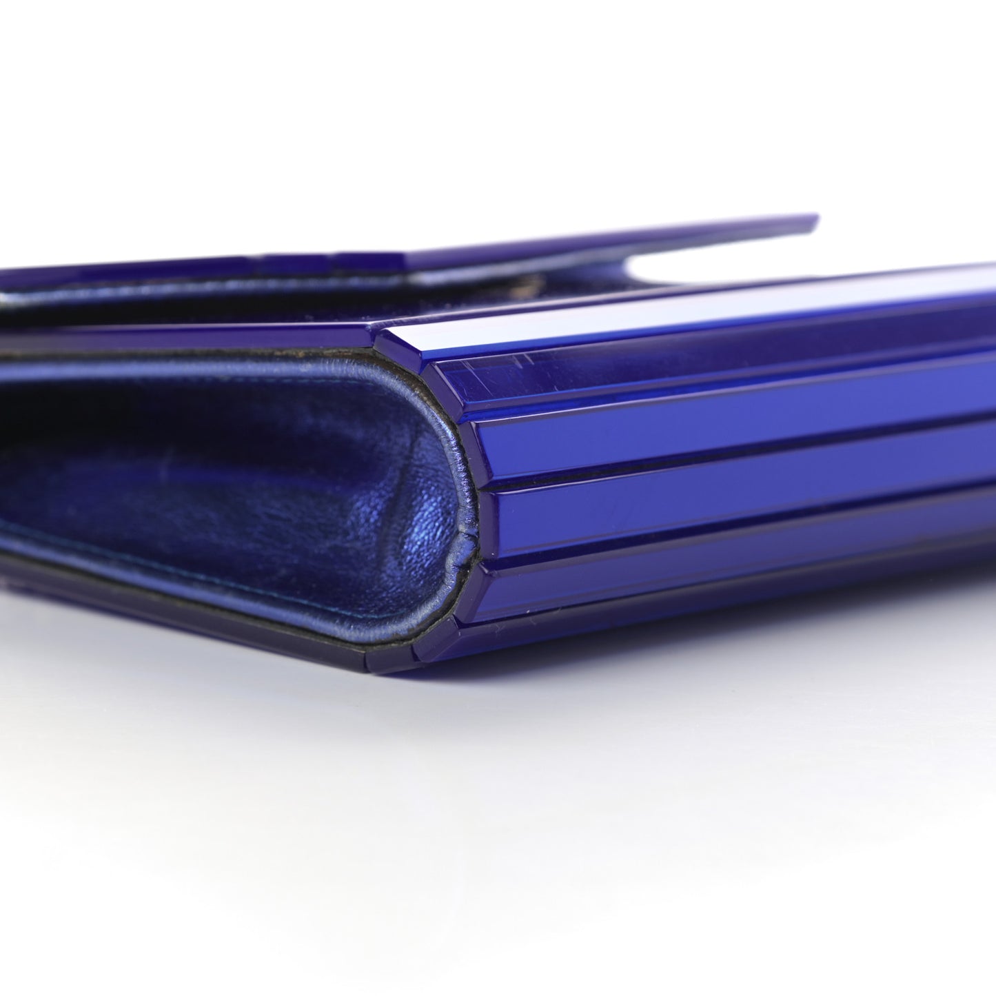Acrylic Candy Clutch Blue