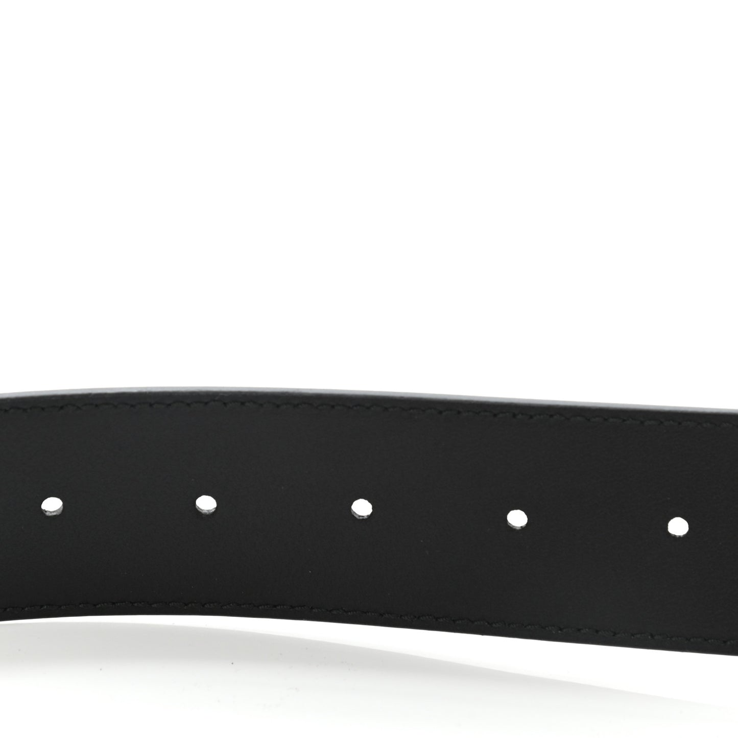 Moon Calfskin Double G 40mm Belt 105 42 Black