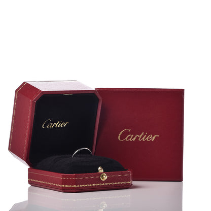 Cartier Platinum 2mm 1895 Wedding Band Ring 59 8.75 5 of 6