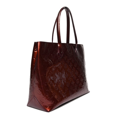 Louis Vuitton Vernis Wilshire MM Rouge Fauviste 3 of 12