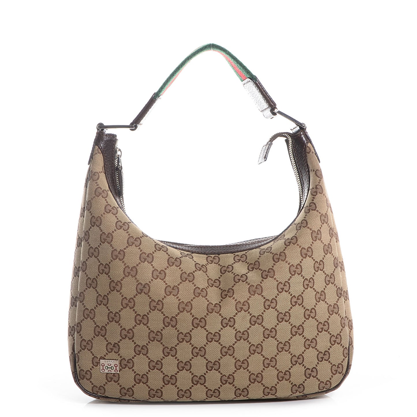 Monogram Medium Pop Hobo Dark Brown