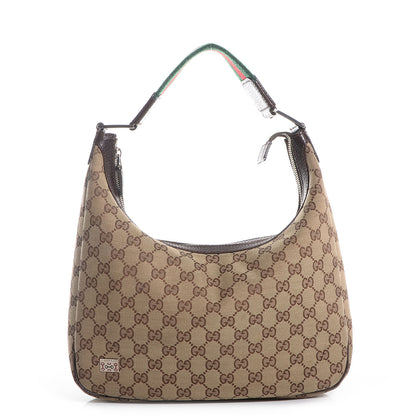 Gucci Monogram Medium Pop Hobo Dark Brown 1 of 7