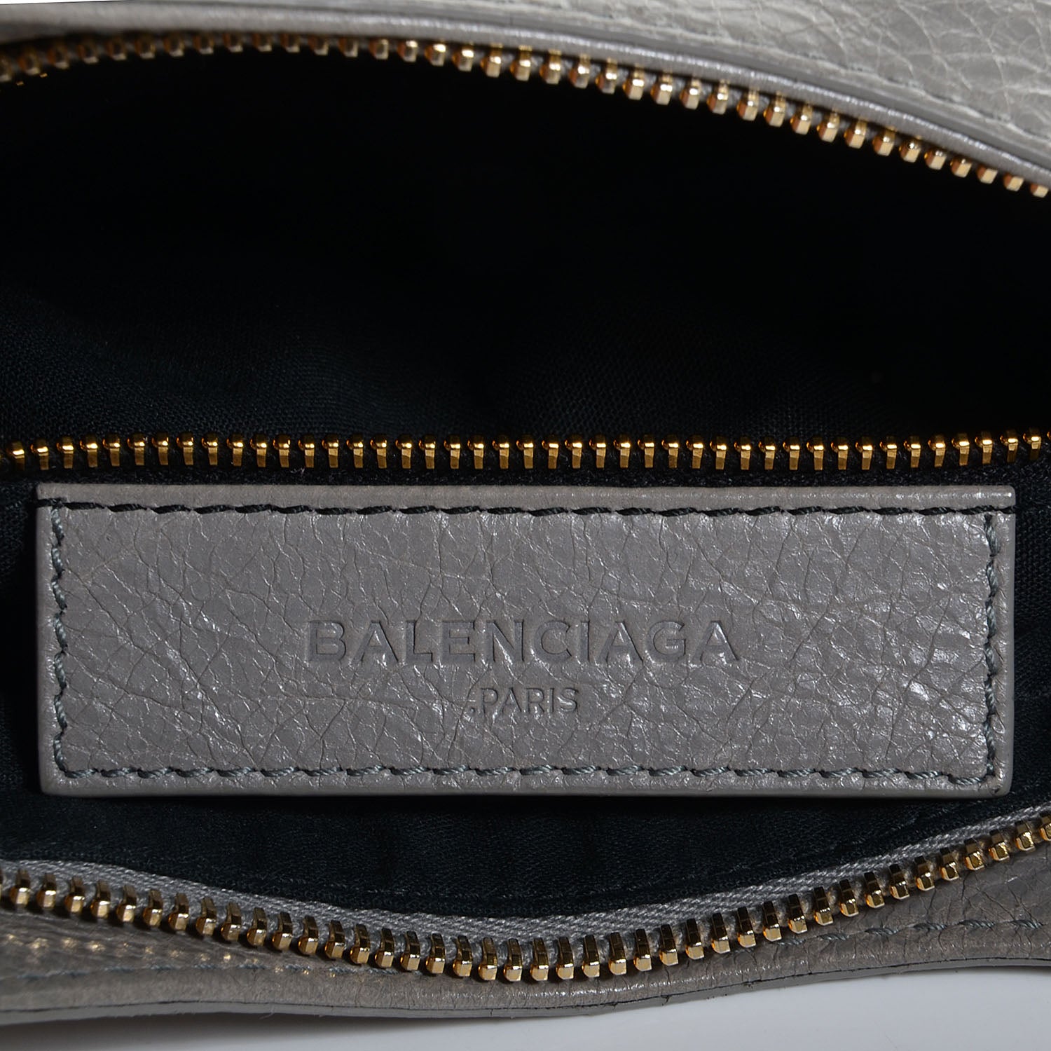Balenciaga Agneau Giant 12 Gold Hardware Hip Gris Pyrite 8 of 12