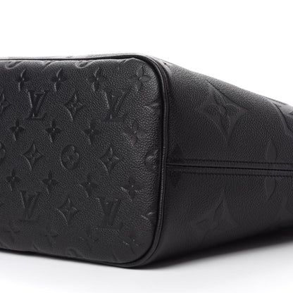 Louis Vuitton Empreinte Monogram Giant Neverfull MM Black 7 of 10