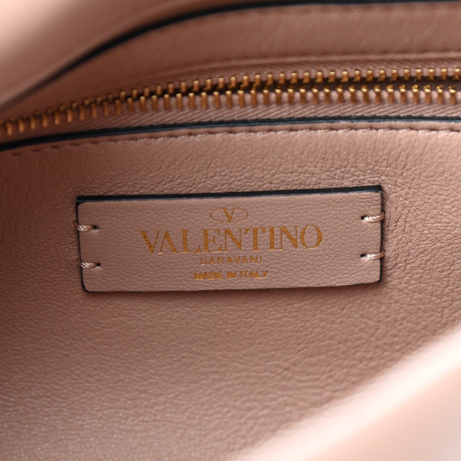 Valentino Garavani Nappa Medium Roman Stud Shoulder Bag Rose Cannelle 6 of 8