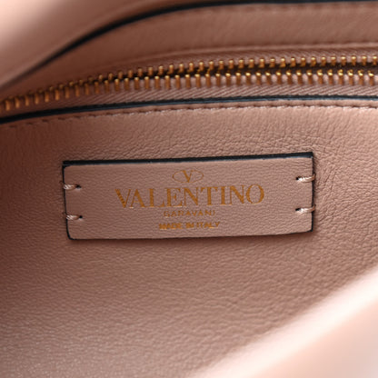 Valentino Garavani Nappa Medium Roman Stud Shoulder Bag Rose Cannelle 6 of 8