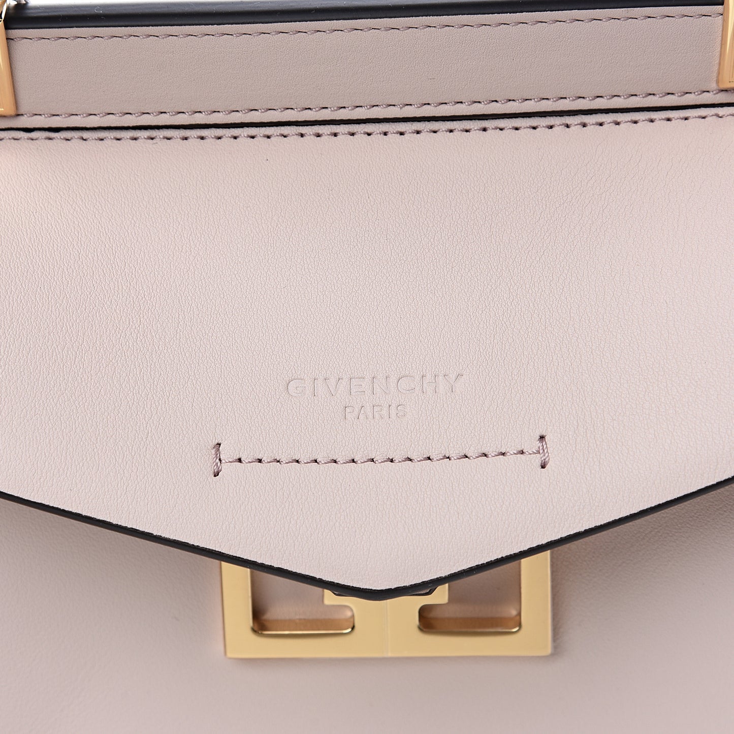 Calfskin Mini Mystic Shoulder Bag Pale Pink