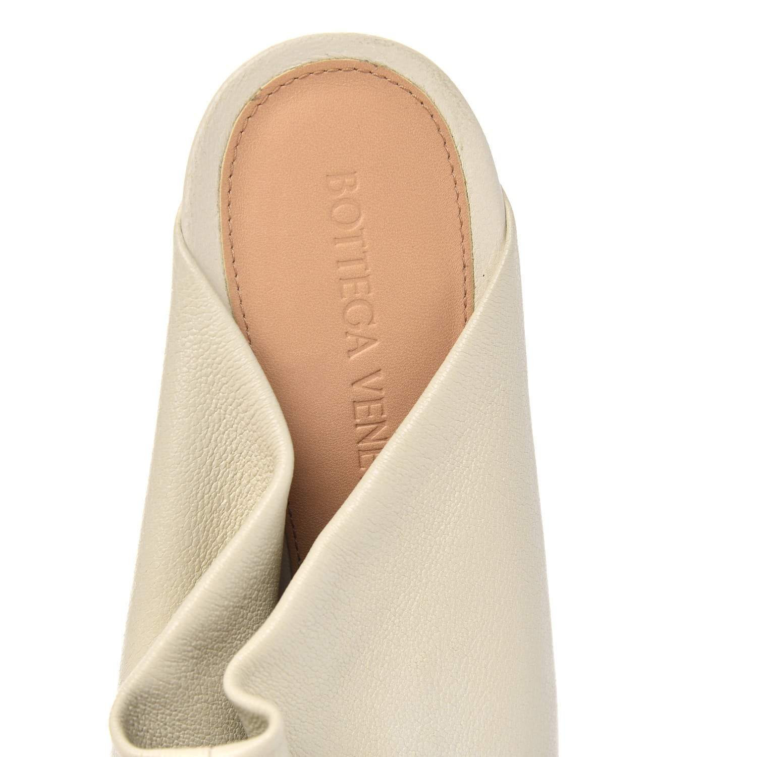Bottega Veneta Stretch Nappa The Bold Mules 38 Wax 7 of 7