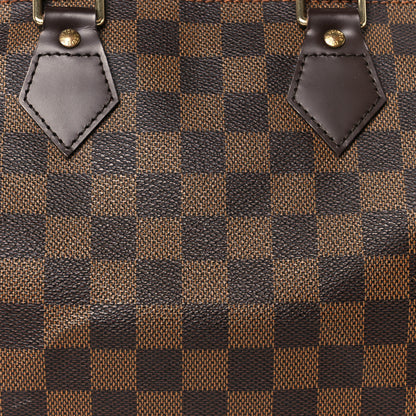 Louis Vuitton Damier Ebene Speedy 25 8 of 10