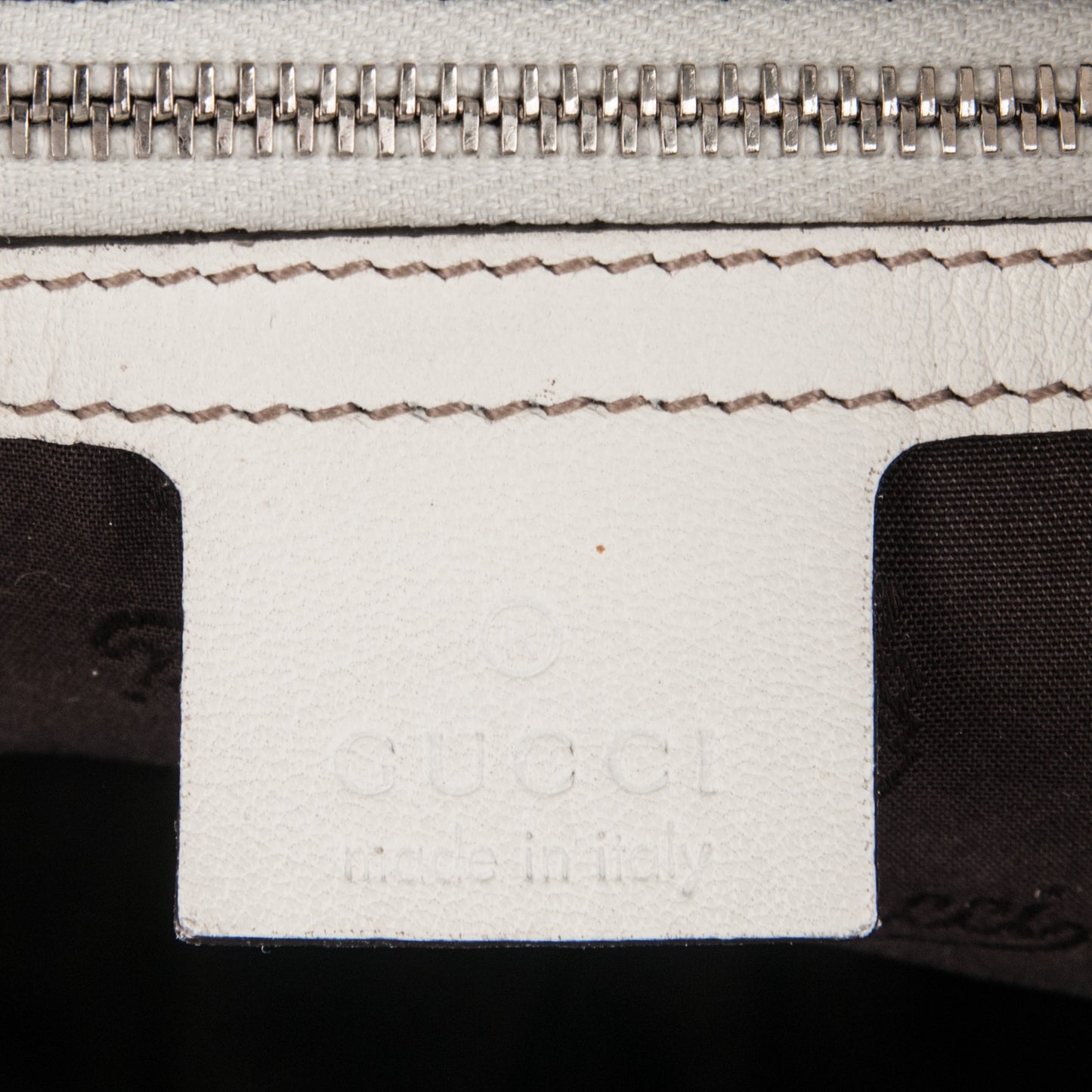 Guccissima Large Icon Bit Hobo Off White