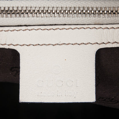 Gucci Guccissima Large Icon Bit Hobo Off White 6 of 12
