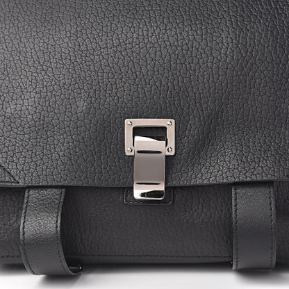 Proenza Schouler Pebbled Calfskin PS Courier Backpack Black 14 of 14
