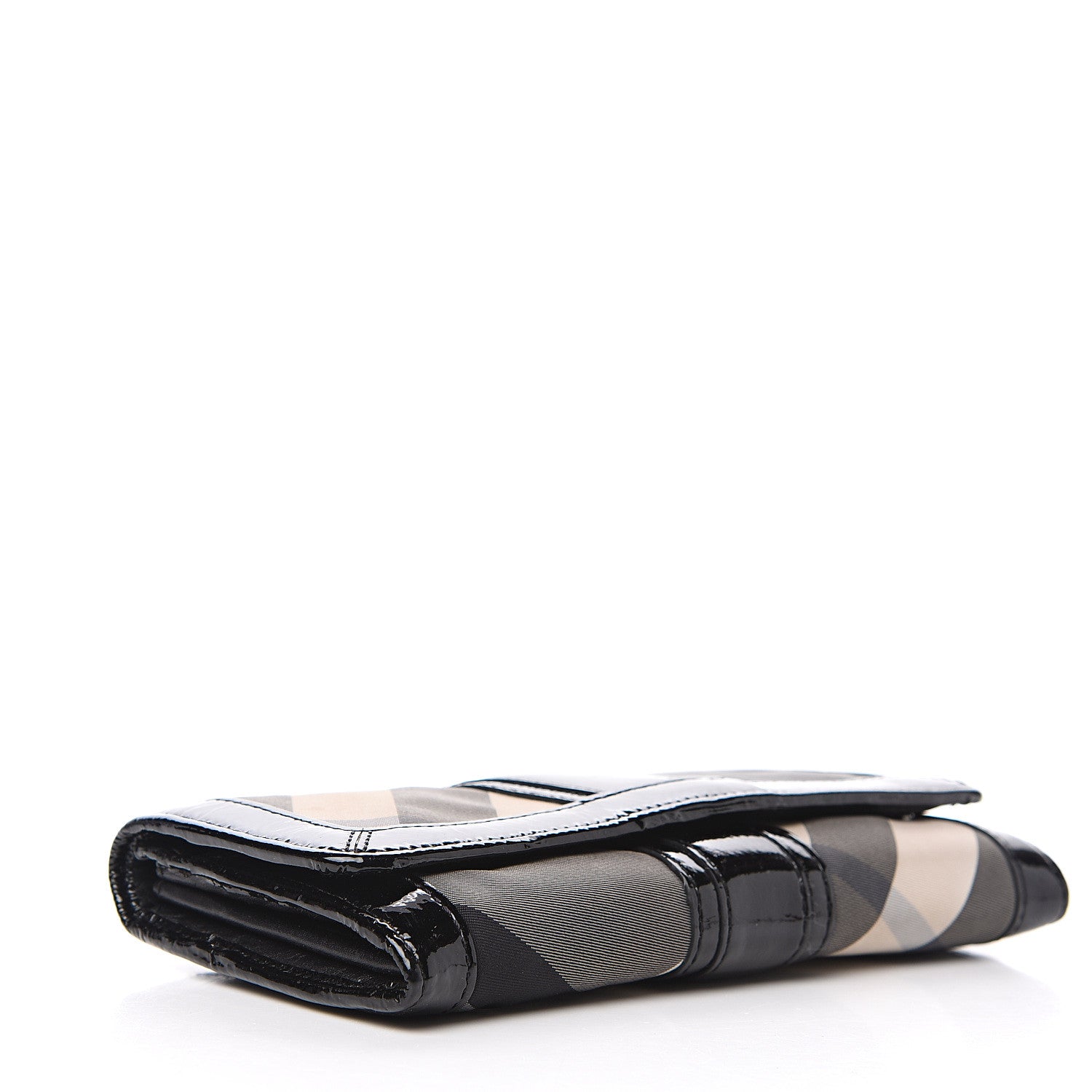 Burberry Beat Check Penrose Continental Wallet Black 3 of 10