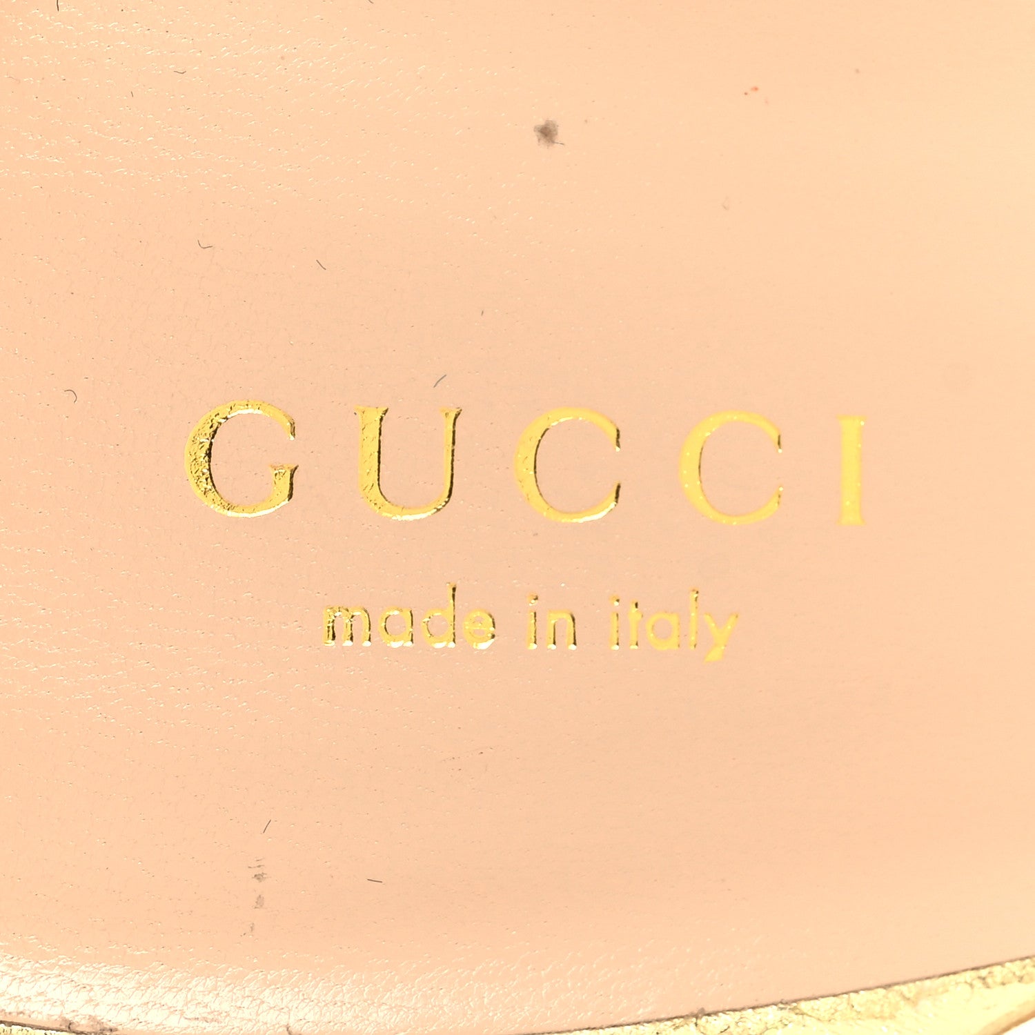 Gucci Metallic Nappa Victoria Strappy Horsebit Sandals 39 Gold 7 of 9