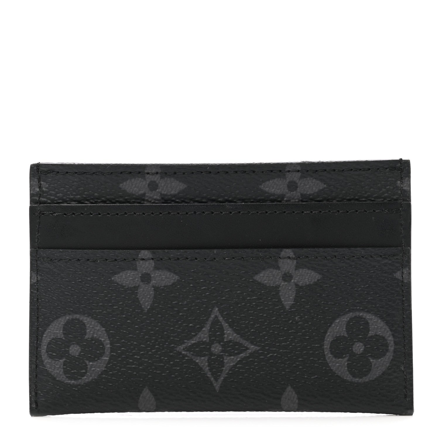 Louis Vuitton Monogram Eclipse Porte-Cartes Double Card Holder 1 of 8