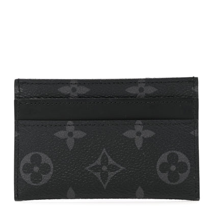 Louis Vuitton Monogram Eclipse Porte-Cartes Double Card Holder 1 of 8