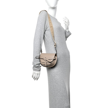 Loewe Calfskin Jacquard Mini Gate Dual Bag Sand 2 of 13