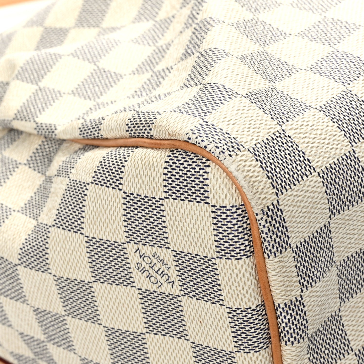 Louis Vuitton Damier Azur Keepall Bandouliere 55 10 of 11
