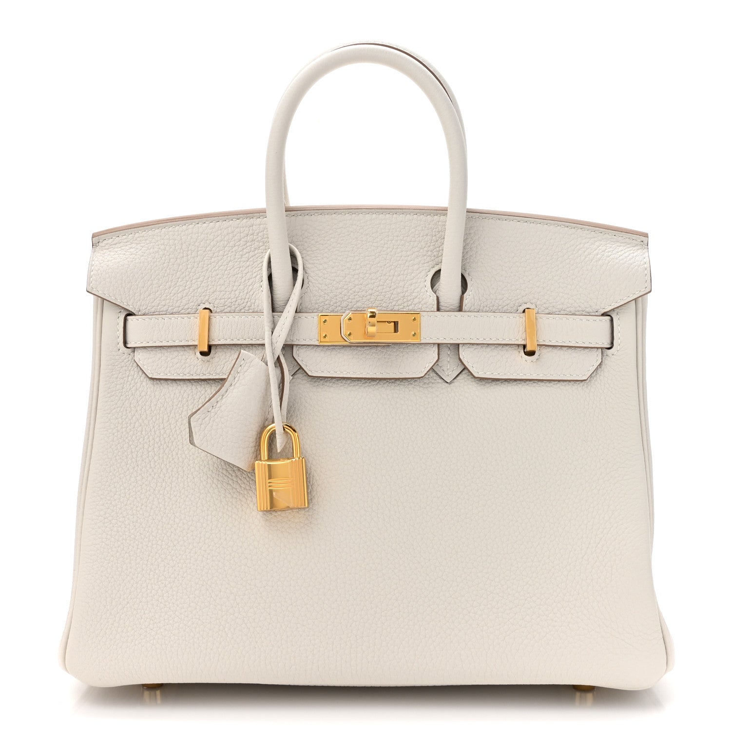 Hermes Togo Birkin 25 Gris Pale 1 of 11