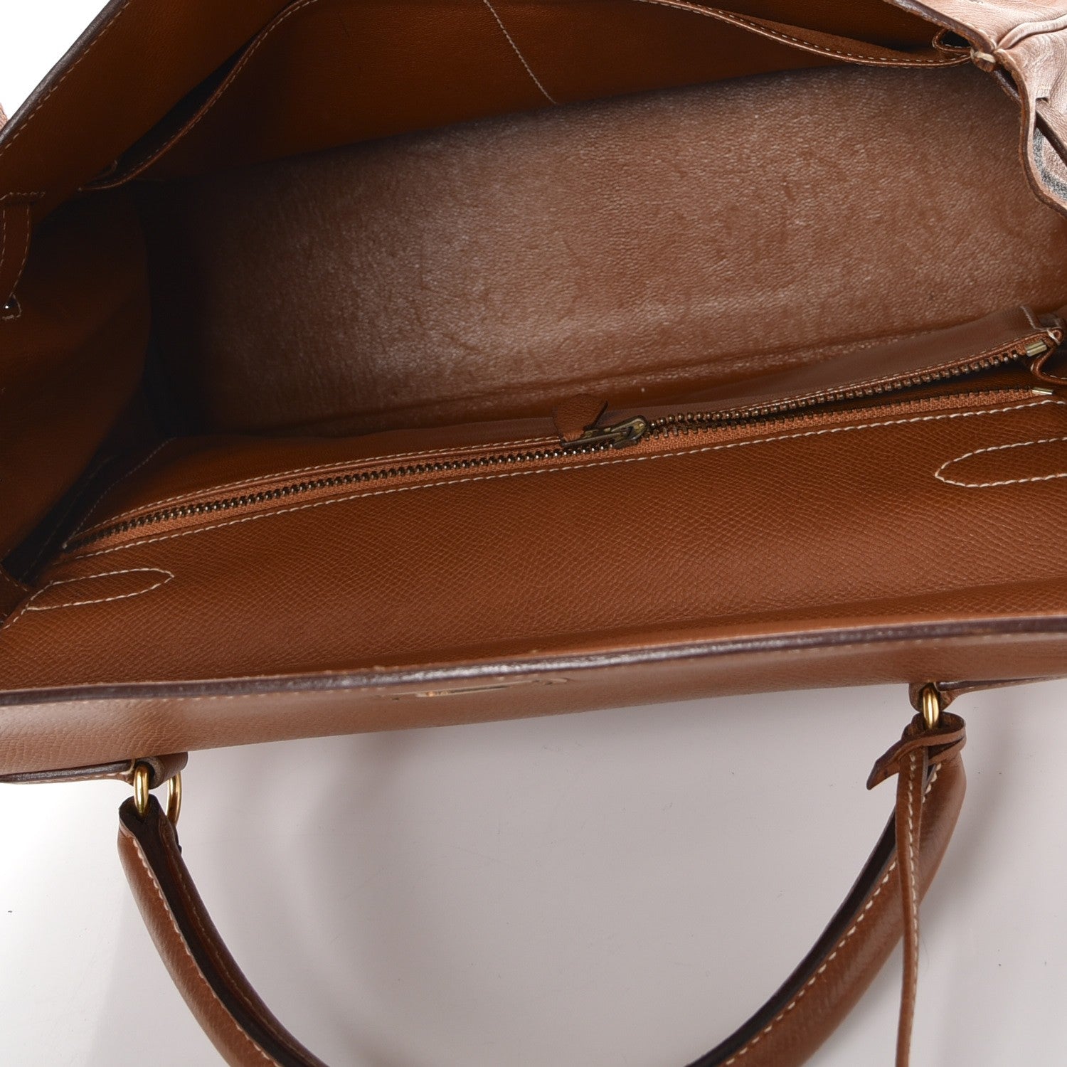 Hermes Courchevel Kelly Retourne 32 Gold 7 of 44