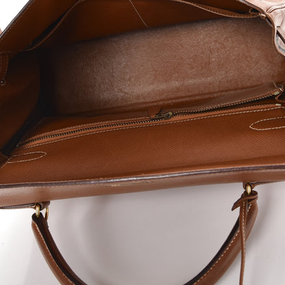 Hermes Courchevel Kelly Retourne 32 Gold 7 of 44