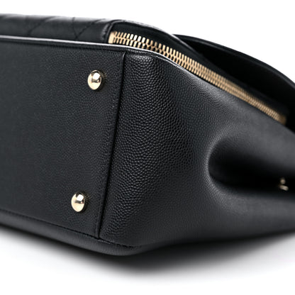 Chanel Caviar Quilted Large Business Affinity Flap Black 10 of 11