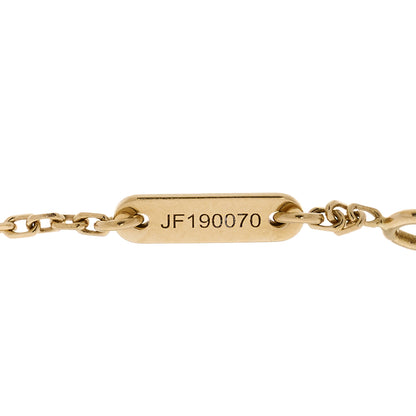 Van Cleef & Arpels 18K Yellow Gold Mother of Pearl Sweet Alhambra Bracelet 5 of 7