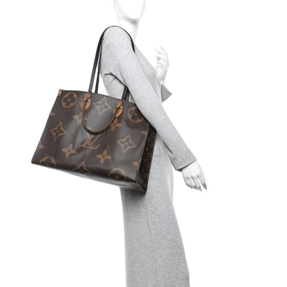 Louis Vuitton Reverse Monogram Giant Onthego GM 2 of 9