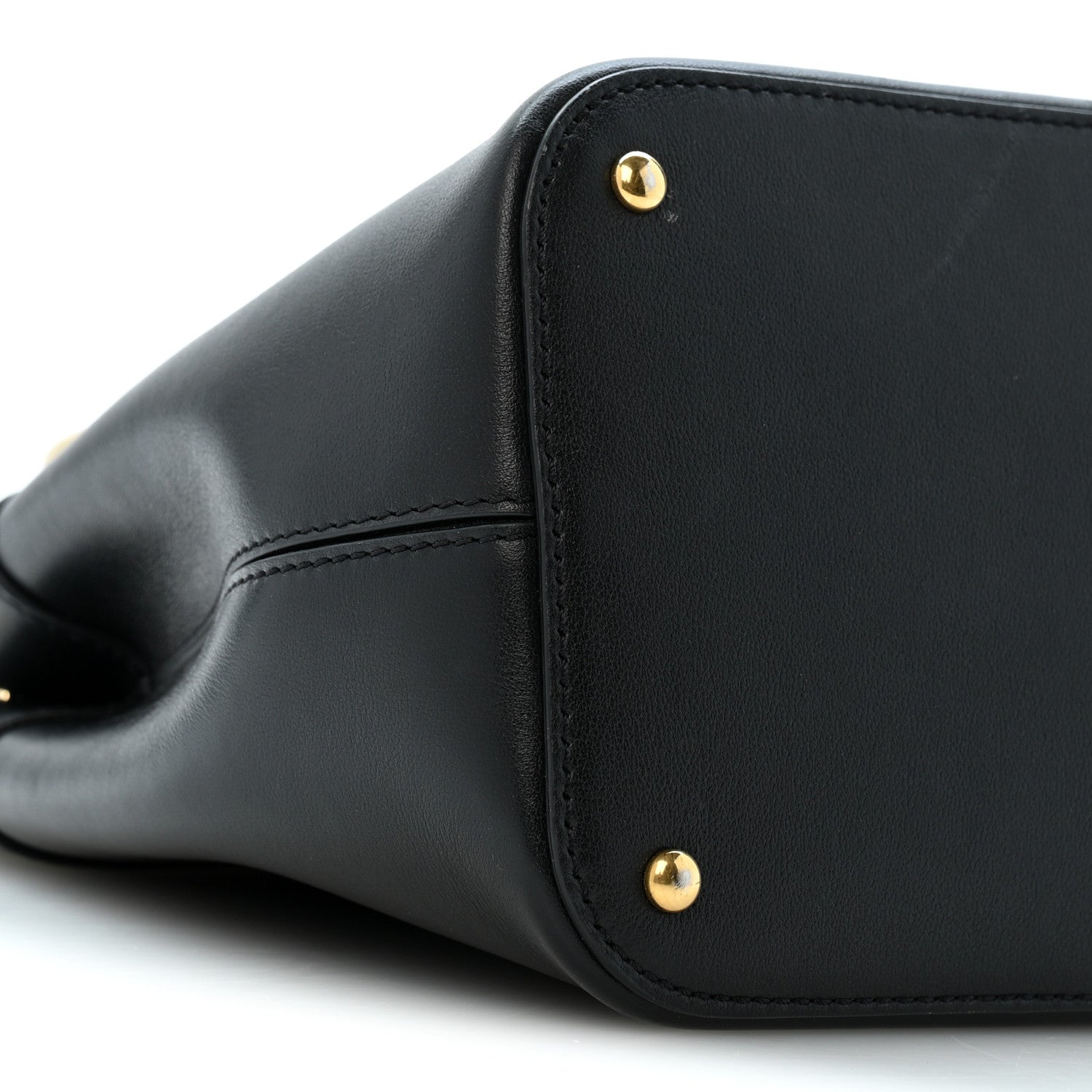 Valentino Garavani Nappa Vlogo Bucket Bag Black 8 of 10