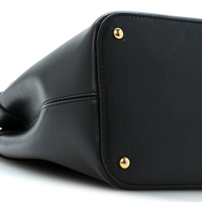 Valentino Garavani Nappa Vlogo Bucket Bag Black 8 of 10
