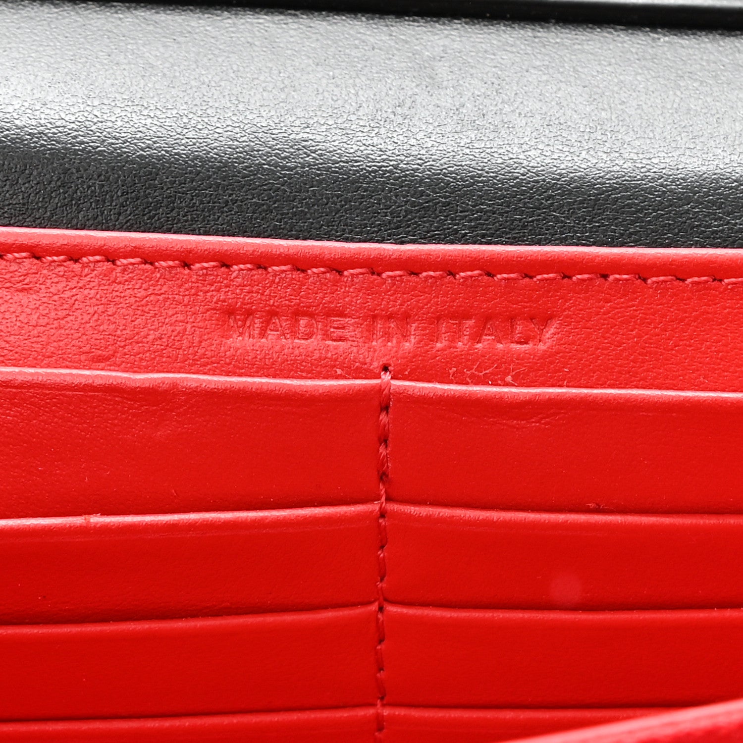 Christian Louboutin Grained Calfskin Spikes Loubinthesky Paloma Wallet On Chain Black Multimetal 7 of 8