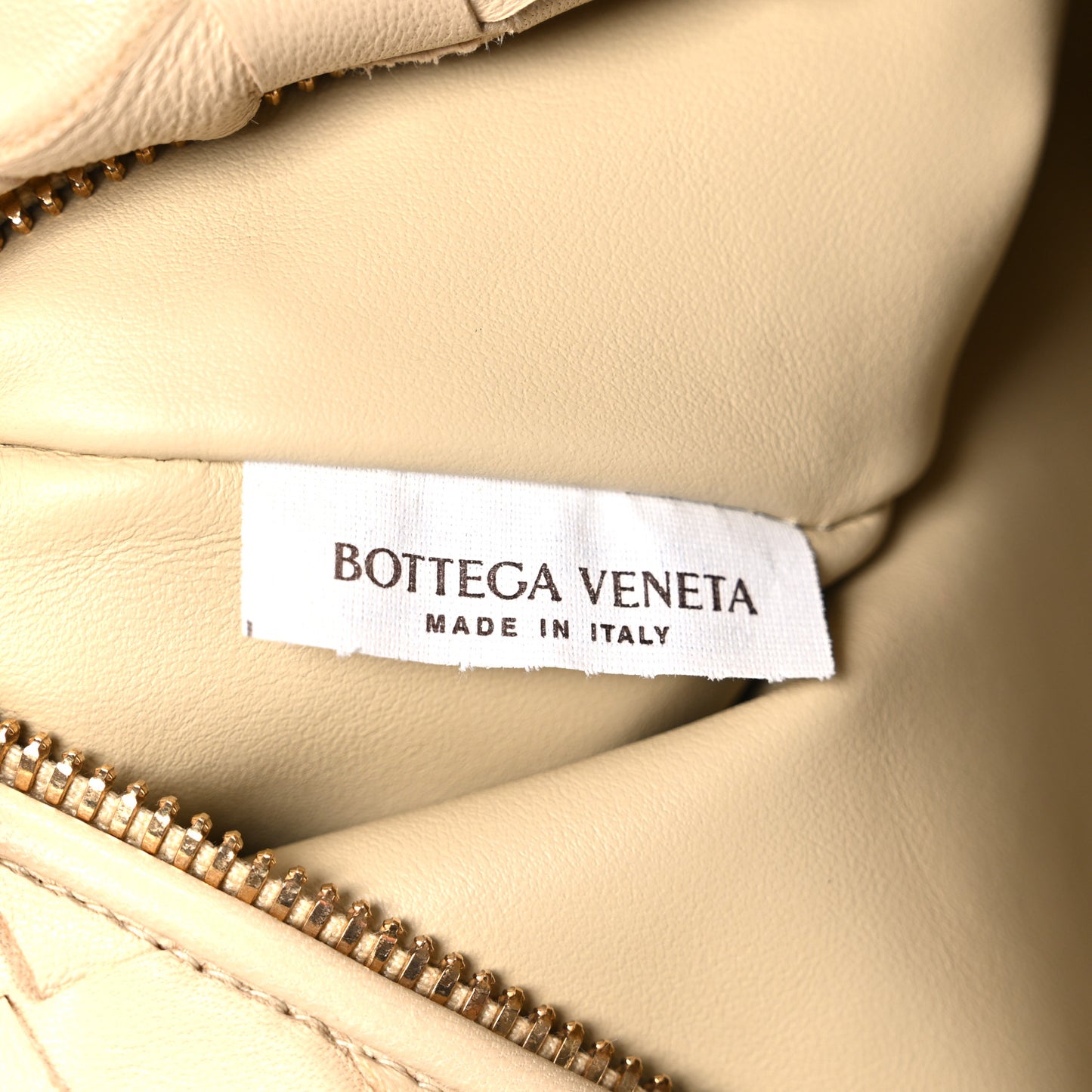 Nappa Intrecciato Teen Jodie Hobo Porridge