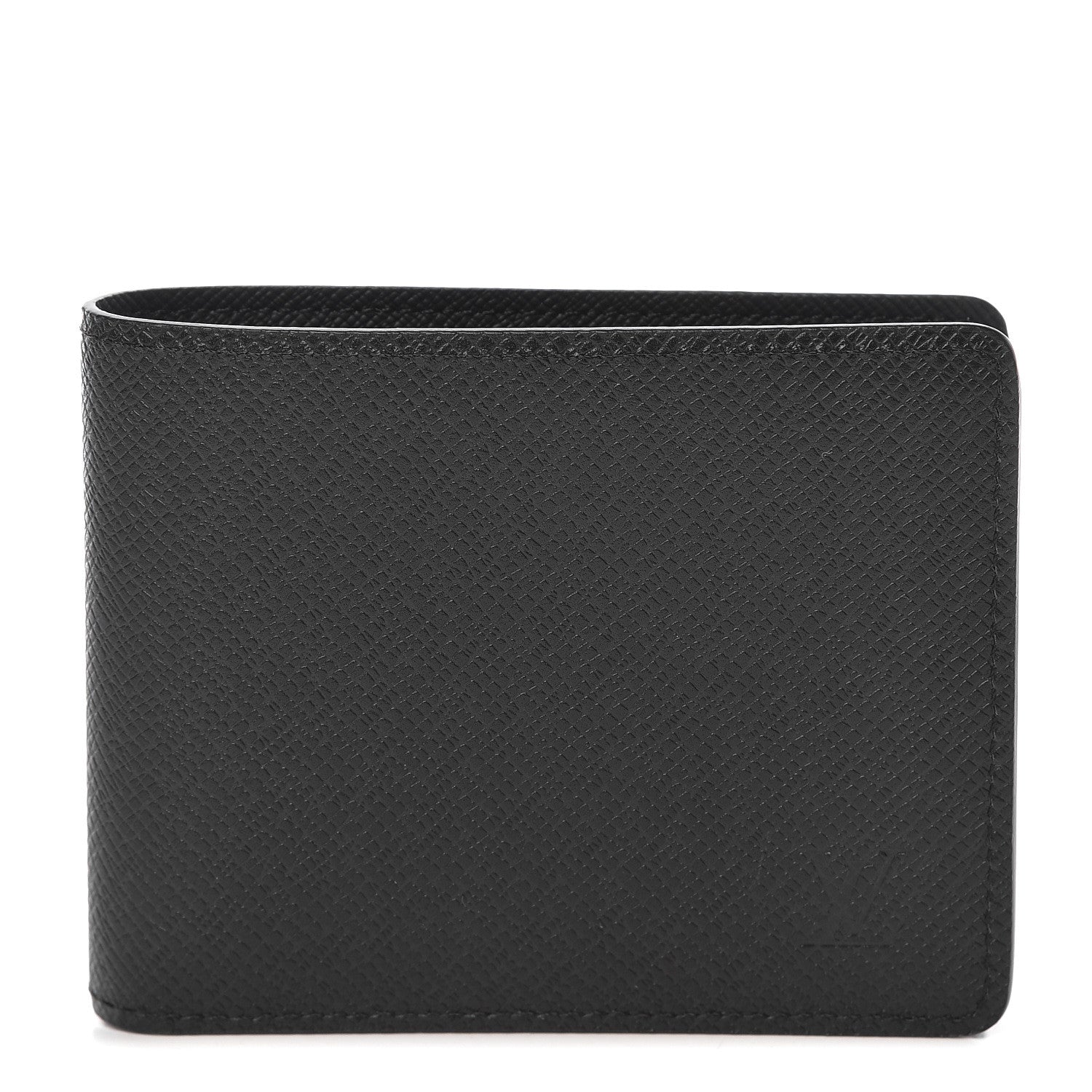 Louis Vuitton Taiga Slender ID Wallet Black 1 of 8