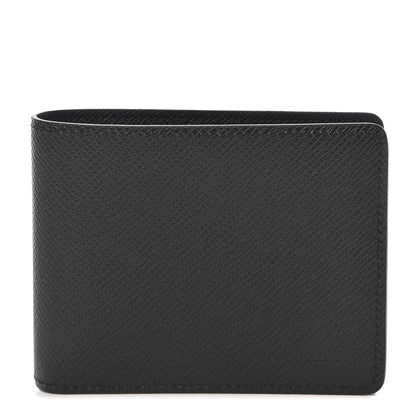 Louis Vuitton Taiga Slender ID Wallet Black 1 of 8