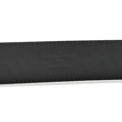 Louis Vuitton Calfskin 35mm LV New Wave Belt 80 32 Black 5 of 6