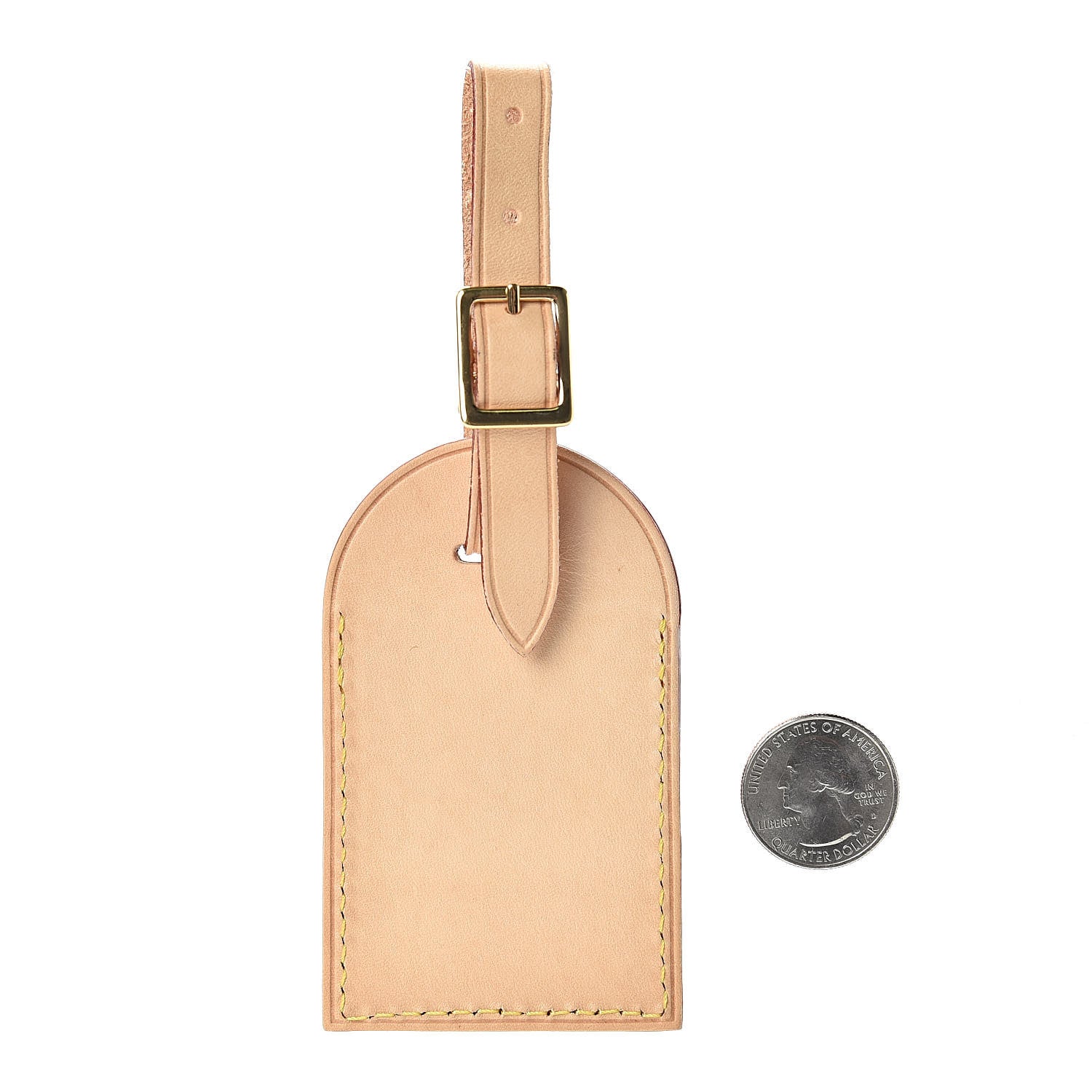 Louis Vuitton Vachetta Luggage Tag 2 of 3