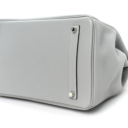 Hermes Togo Birkin 35 Gris Mouette 10 of 10